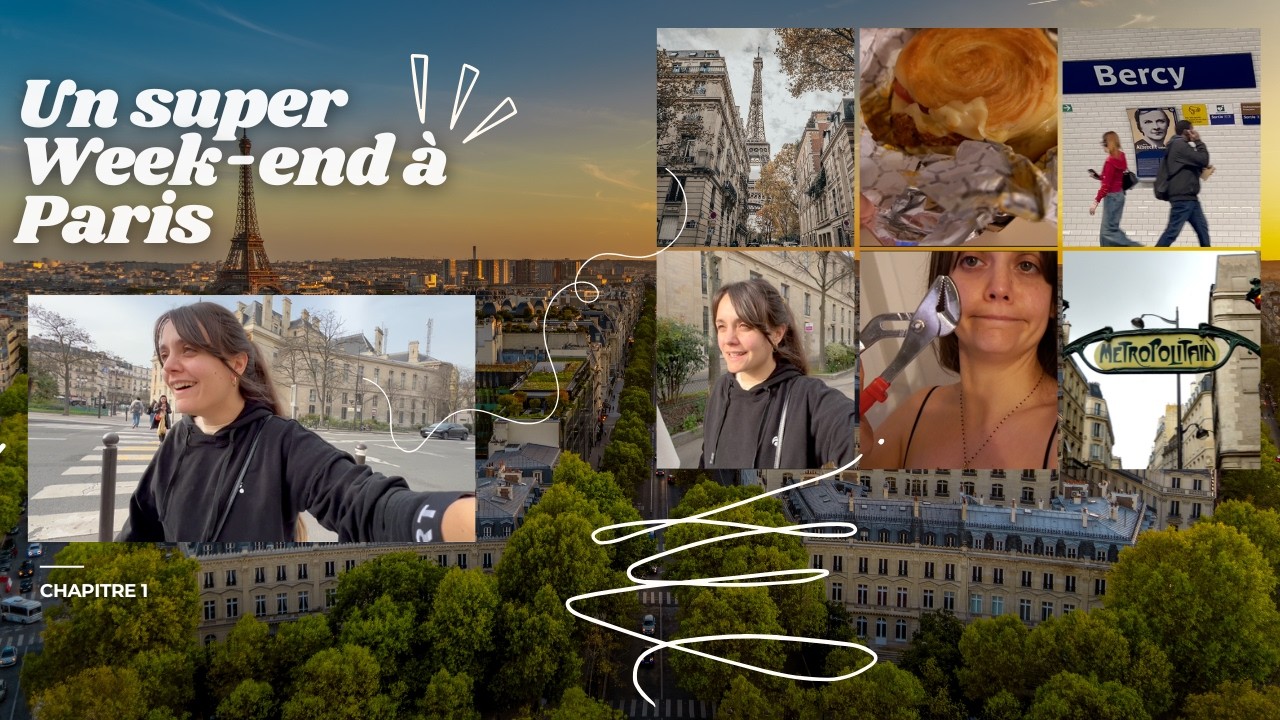 ⌜VLOG⌝ On pensait juste courir un semi à Paris ... mais l'arriver tourne au sketch (train + hôtel) 😂