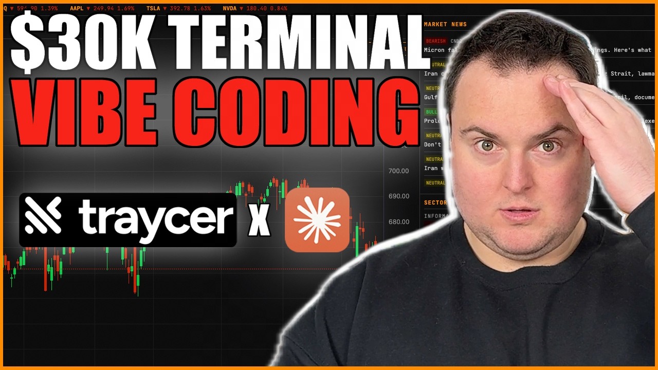 Vibe Coding a $30K Bloomberg Terminal Clone with Traycer & Claude!