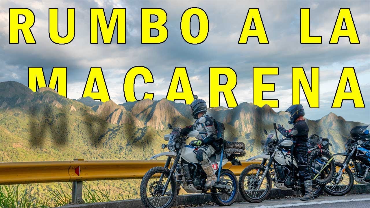 Viaje en Moto - El Guía nos Advierte que Sin Usar Casco -  Serranía de la Cámara Parte1