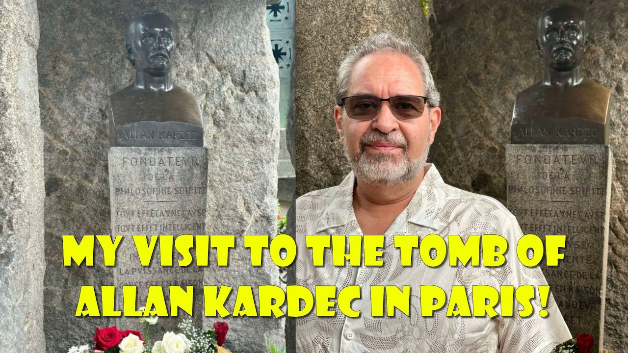 My Visit to the Tomb of Allan Kardec in Paris! - Père-Lachaise Cemetery