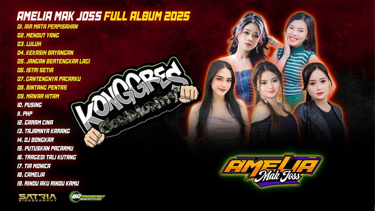 FULL ALBUM AMELIA MAK JOSS HAPPY PARTY KONGGRES 2025