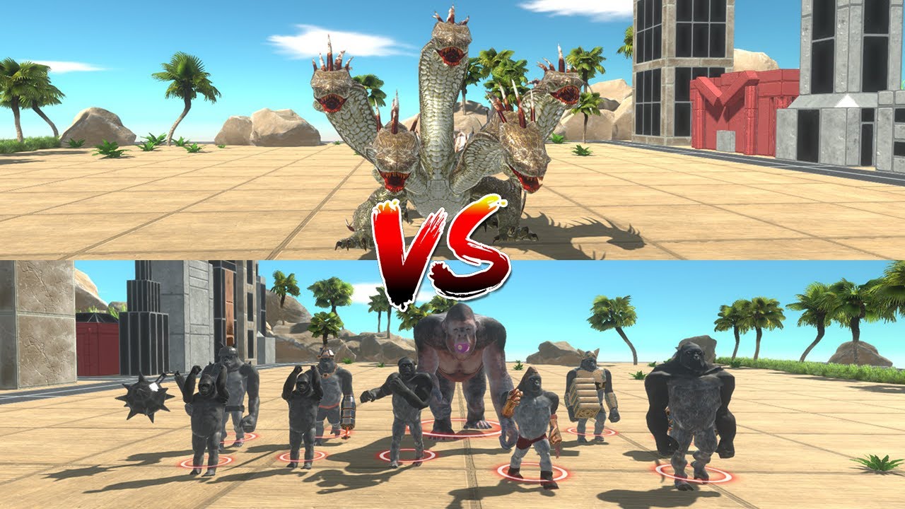 HYDRA VS ALL MUTANT PRIMATES UNITS | Animal Reovolt Battle Simulator