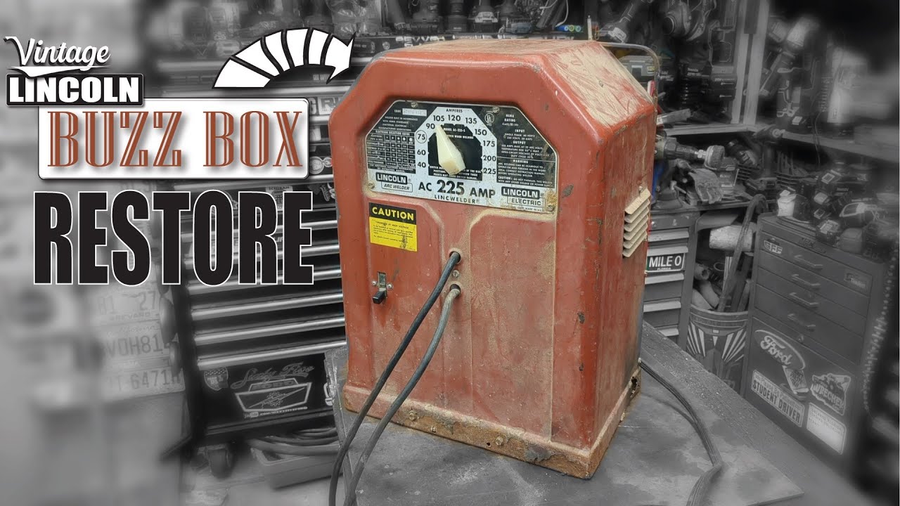 Lincoln BUZZ BOX stick Welder restore