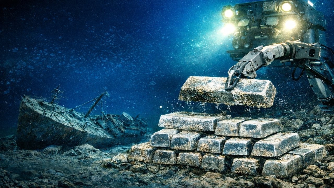 2000 Tons of Silver Lost at Sea – The SS Gairsoppa Recovery