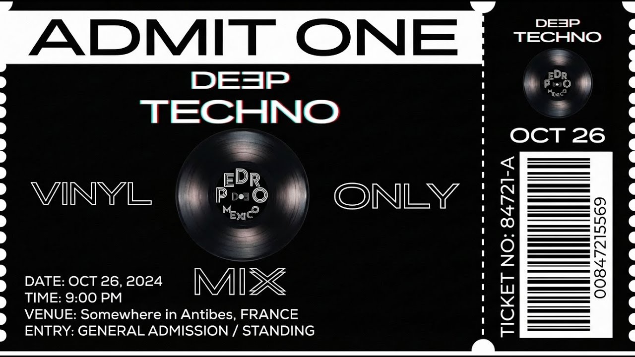 Techno Vinyl Mix 2026 | Oxia, Laurent Garnier, Adam Beyer | 90min Electronic Journey