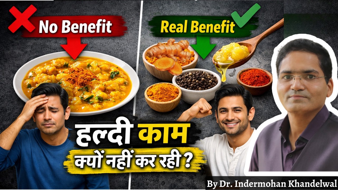 हल्दी के बारे में सच्चाई जानकर आप हैरान रह जाएंगे! | Dr IMK