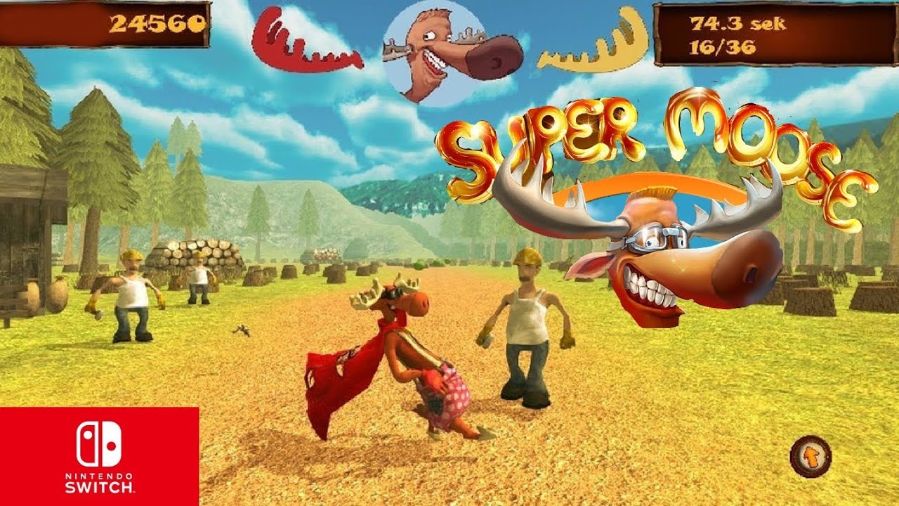 Super Moose Nintendo switch gameplay