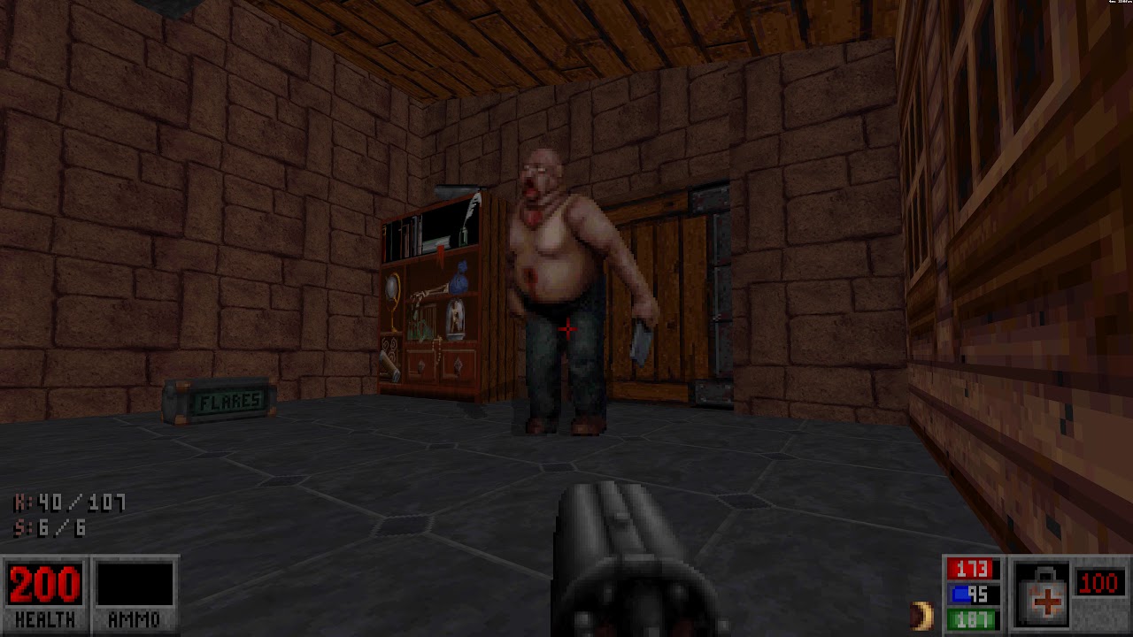 Blood: Cryptic Passage (BloodGDX) - E5M4 Lost Monastery - All Secrets - 2160p 4K