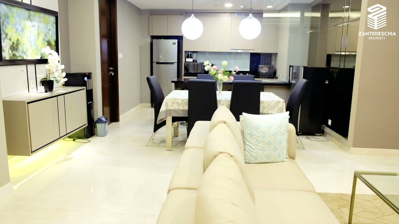 For Rent Luxury Private Lift 3 Bedrooms Angelo Tower Casa Grande Residence Kota Kasablanka Jakarta