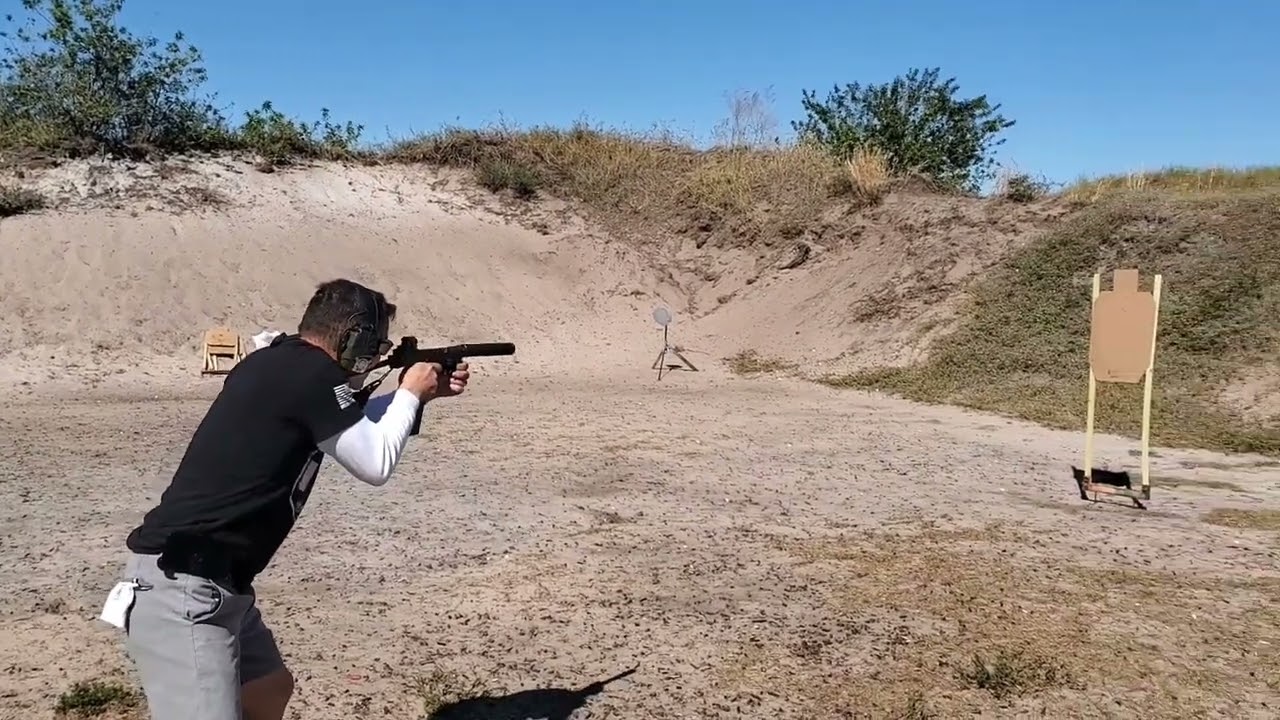 B&T USW A1 in action.