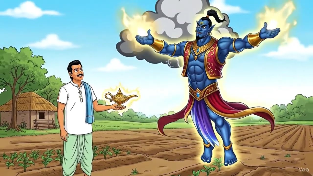 JADUI JINN AUR KISAAN // kahaniyan in hindi 2025