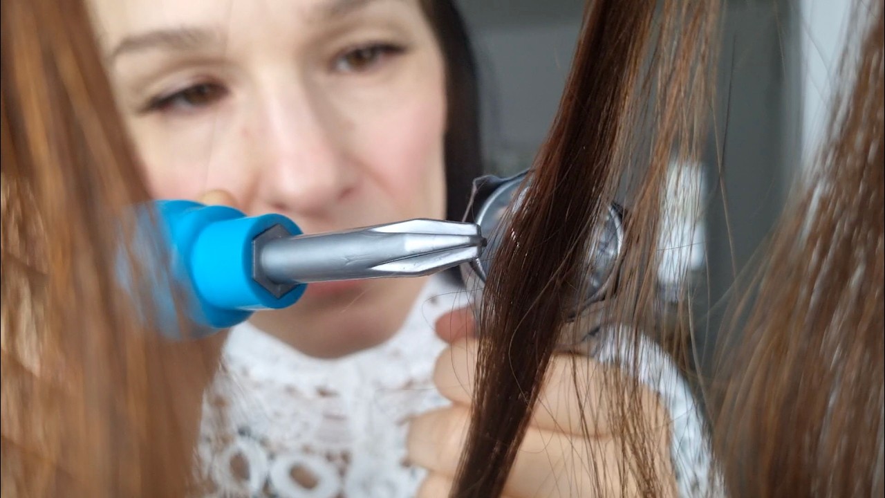 Hair repair ASMR no talking