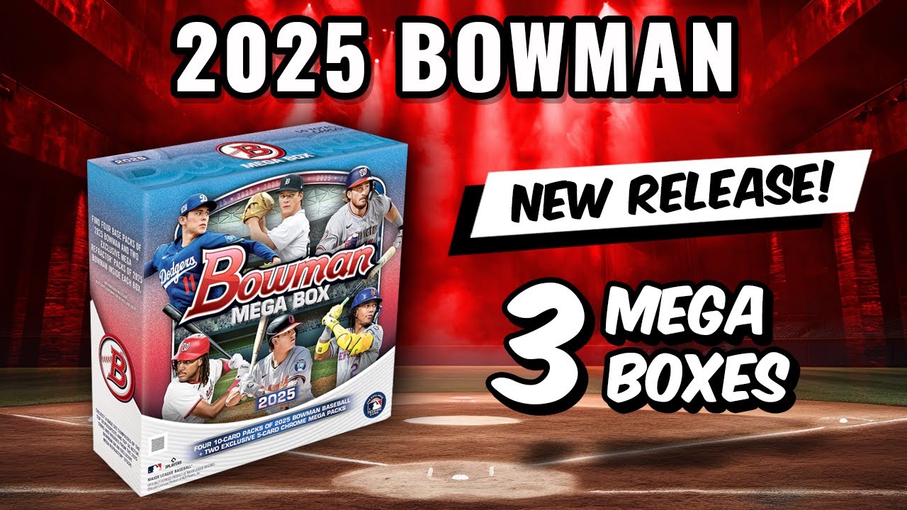 🚨NEW RELEASE🚨AUTO & A BANGER!! 2025 BOWMAN MEGA BOX RIP