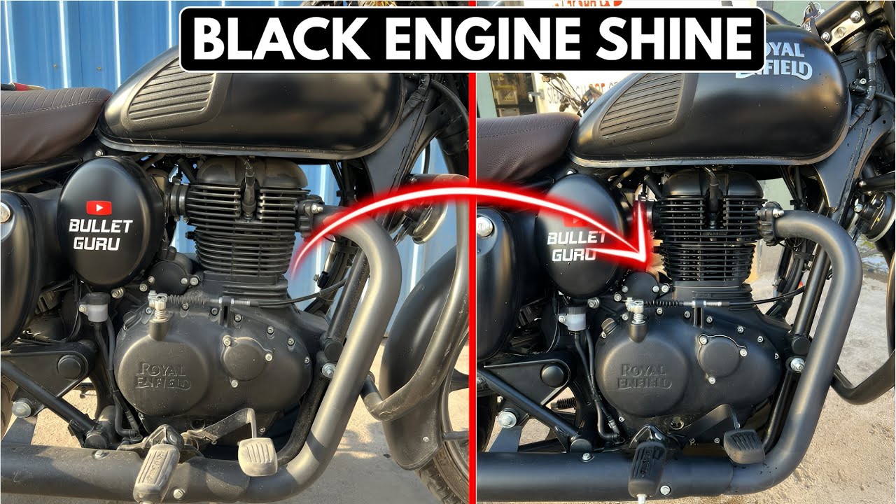 BLACK ENGINE & Wheel Clean, Shine & Protect - Cleaning Degreaser
