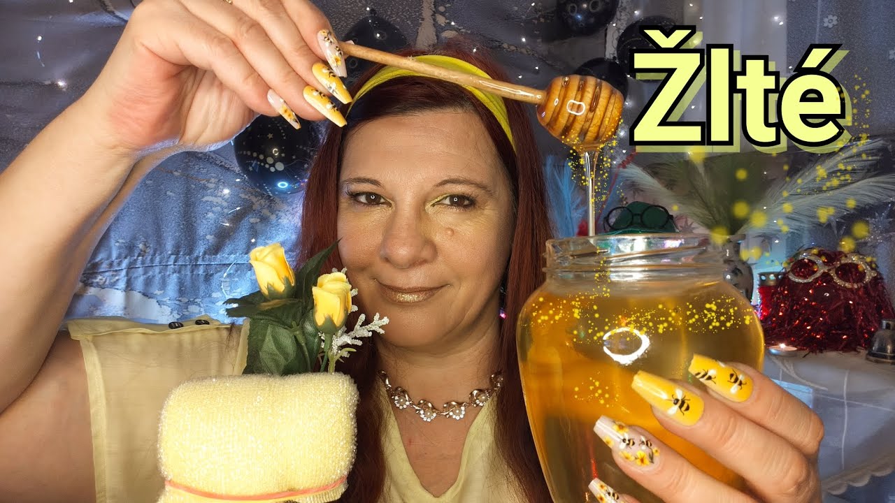 💛Žlté Hladkanie💛ASMR SK/CZ