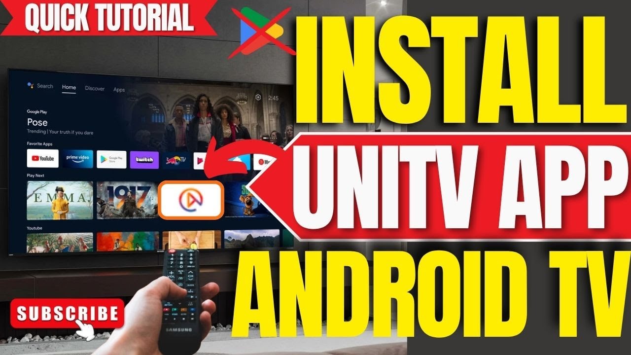 No Playstore? How to Install UNiTV App on ANY Android TV (2026)