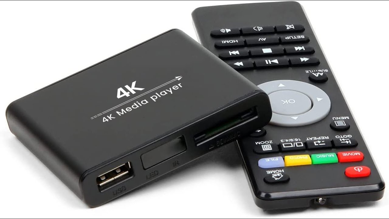 ACEMAX 4K Digital Media Player Ultra HD for USB Drives and MicroSD Cards Digital Signage