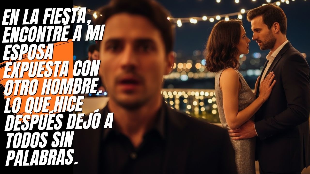 Entré a la fiesta y vi a mi esposa con otro hombre: lo que hice después