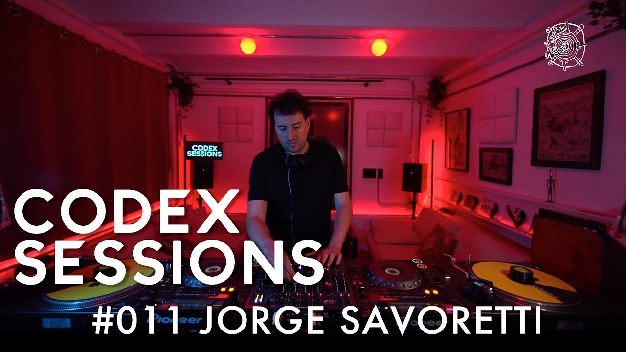 JORGE SAVORETTI – House DJ Set | Codex Sessions #011 [2023]