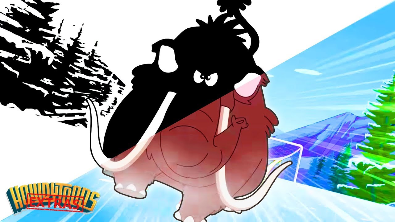 Animatic for Five Woolly Mammoths - The Woolly Mammoth Song | Prehistorica by Howdytoons