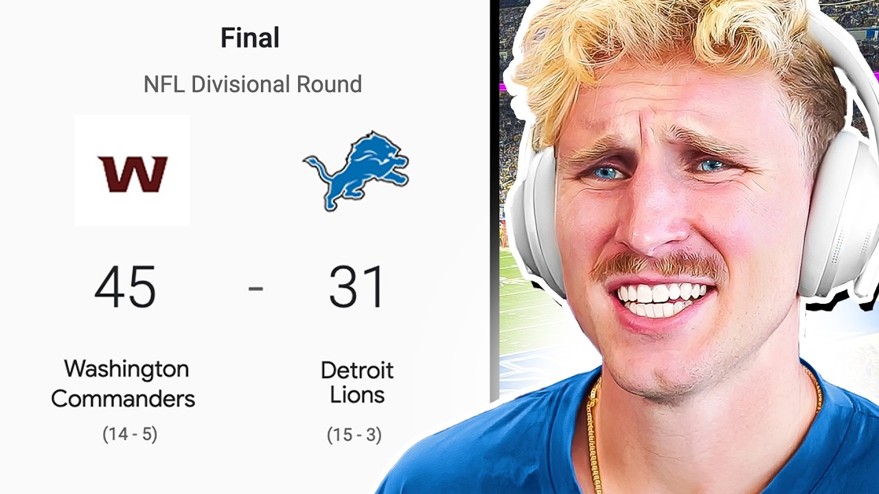 My Honest Reaction to the Lions Playoff Game