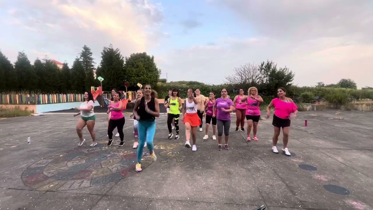 Los 4 flor de cuba (no me ames)versão salsa coreografia zumba Nádia Oliveira