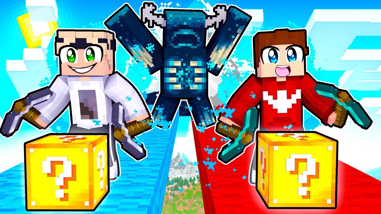 Das VERRÜCKTESTE LUCKY BLOCK RENNEN (Minecraft)