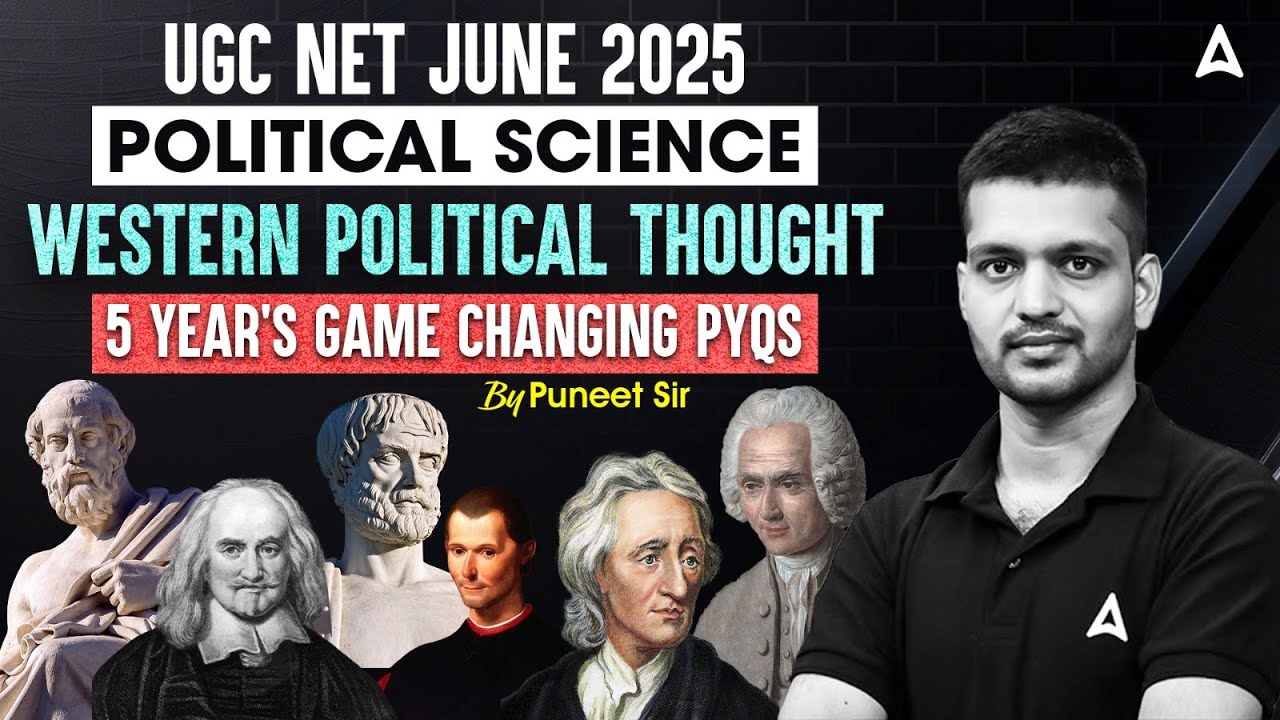 UGC NET Political Science | Western Political Thought ( 5 Year's Game Changing PYQs )