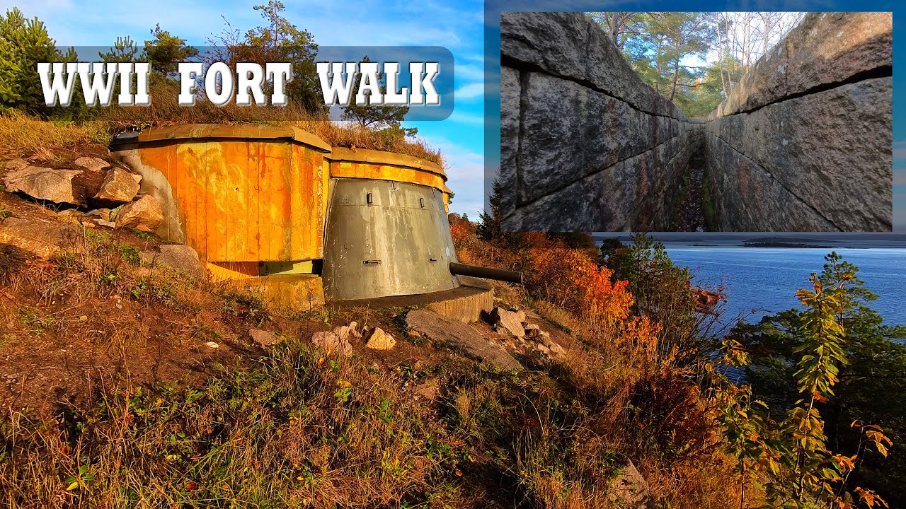 Silent Walk Through a World War II Fort