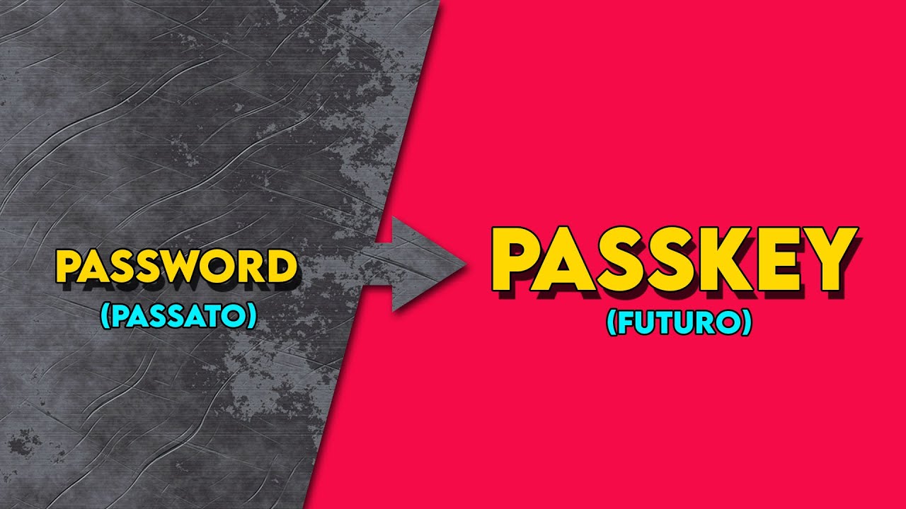PASSWORD vs. PASSKEY, perché dovreste passare subito alle Passkey