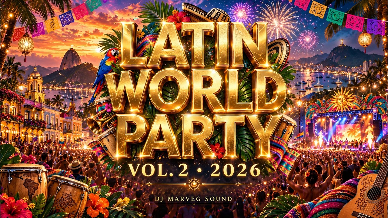 Latin Electronic2026 | Latin World Party Vol. 2 |1 Hora de Cumbia, Brega Funk y Club.