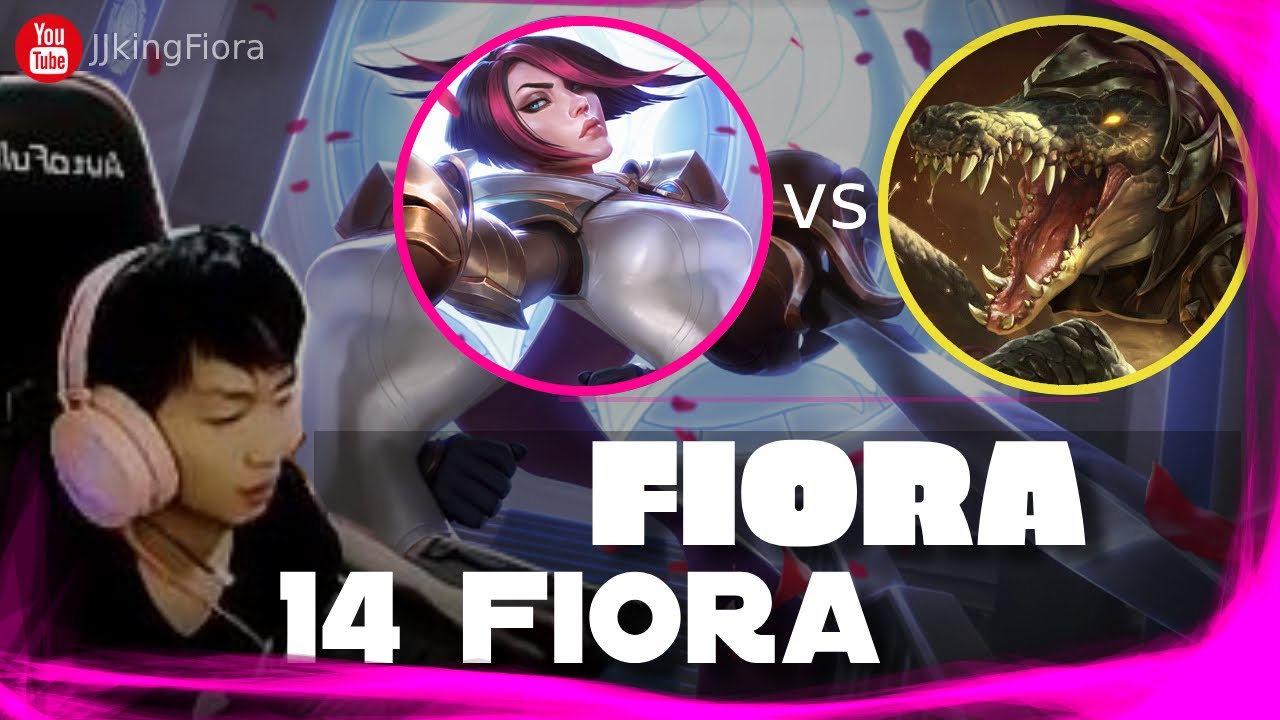 🔴 14 Fiora vs Renekton - 14 Fiora Stream 2000 LP Fiora
