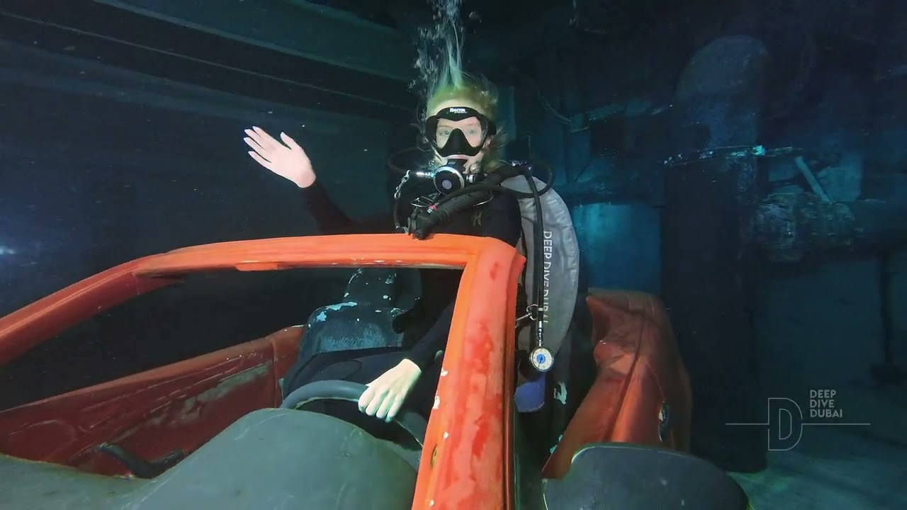 Deep Dive Dubai with my daughter 