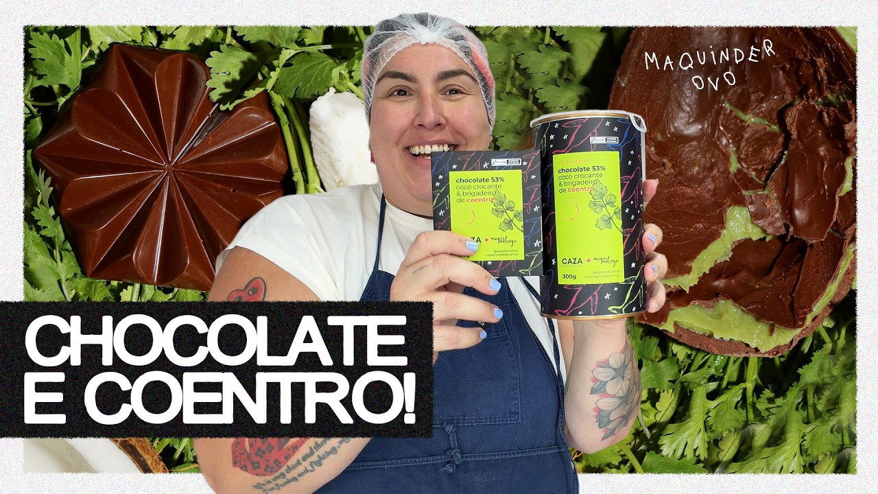 QUEM QUER OVO DE PÁSCOA DE BRIGADEIRO DE COENTRO? • Maqui Nóbrega