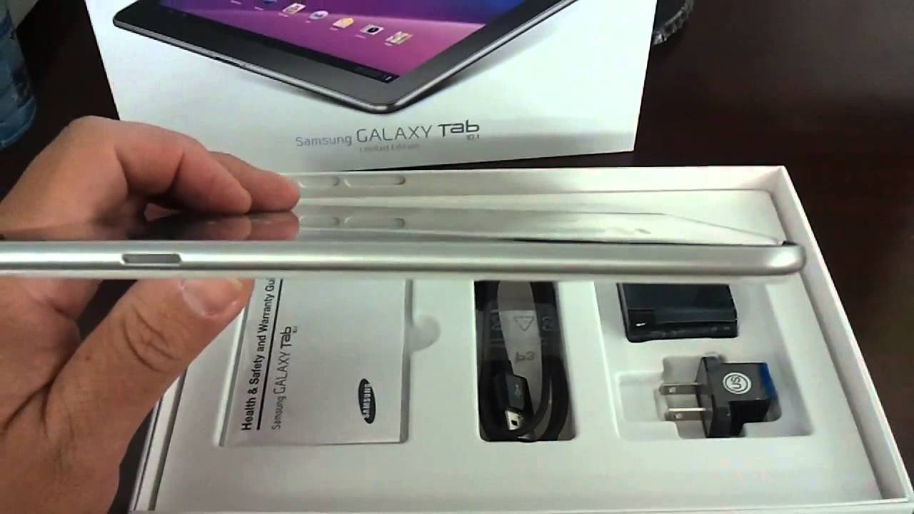 Samsung P7510 Wifi Tablet 10 1 Обзор