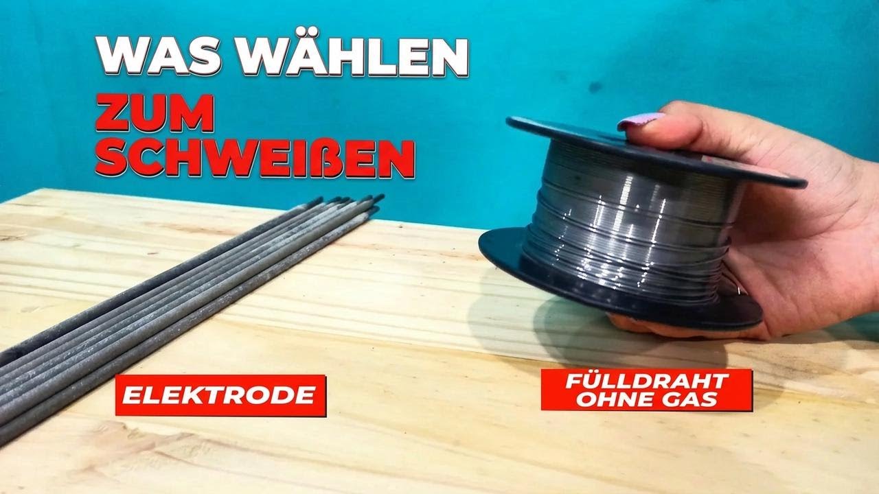 Fülldraht-Schweißen ohne Gas oder doch Elektrodenschweißen – Was passt besser?