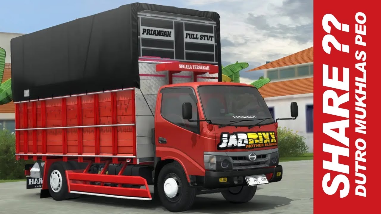 SHARE?!| MOD DYNA HEREX MUKHLAS PEO|MOD BUSSID TERBARU| MOD DYNA MUKHLAS PEO