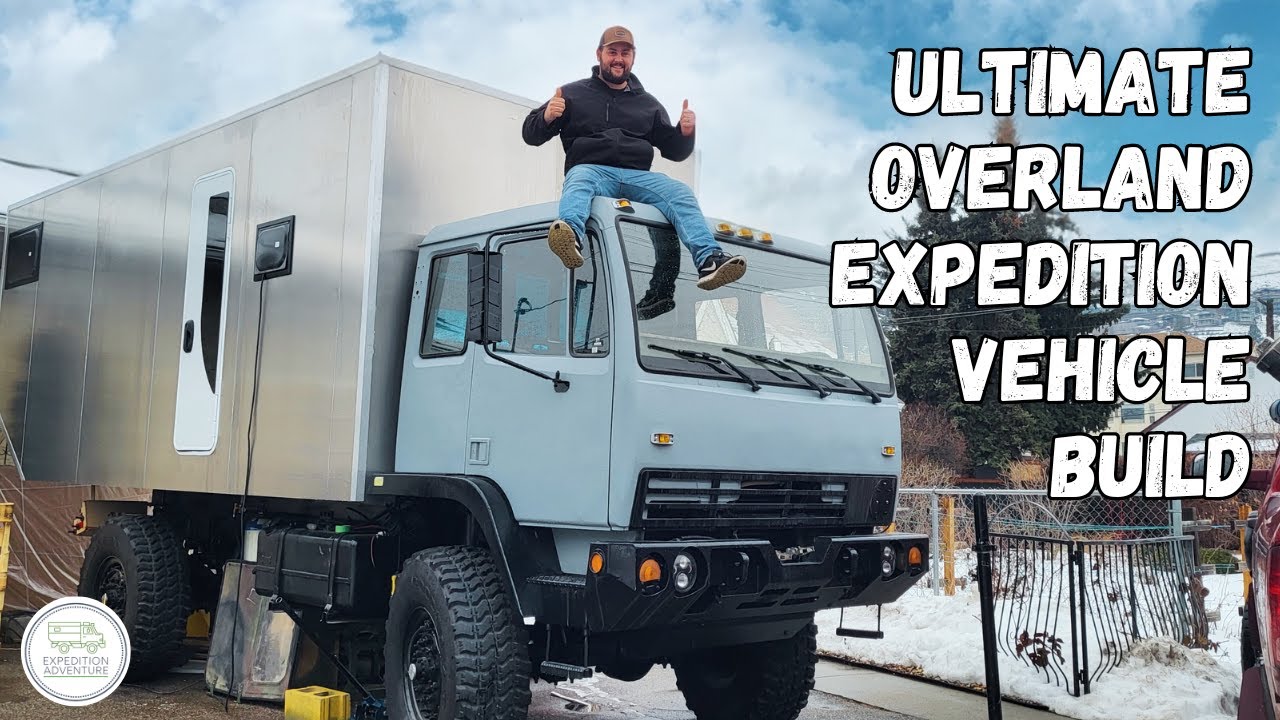 Building the ULTIMATE  DIY EXPEDITION VEHICLE -  Interior Construction Begins on the overland truck