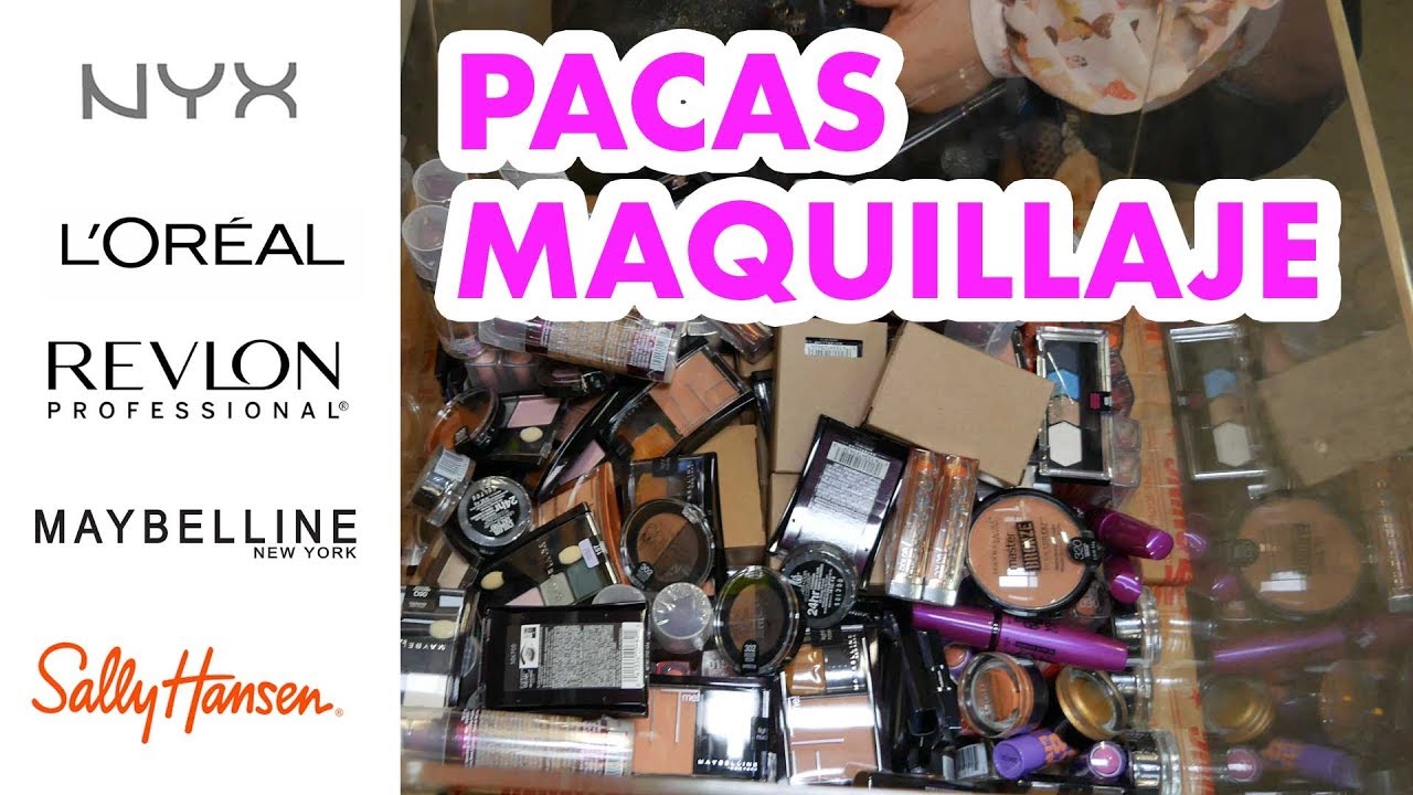 Pacas de Maquillaje ORIGINAL - Solo $1.15 la pieza. Para reventa y negocio.