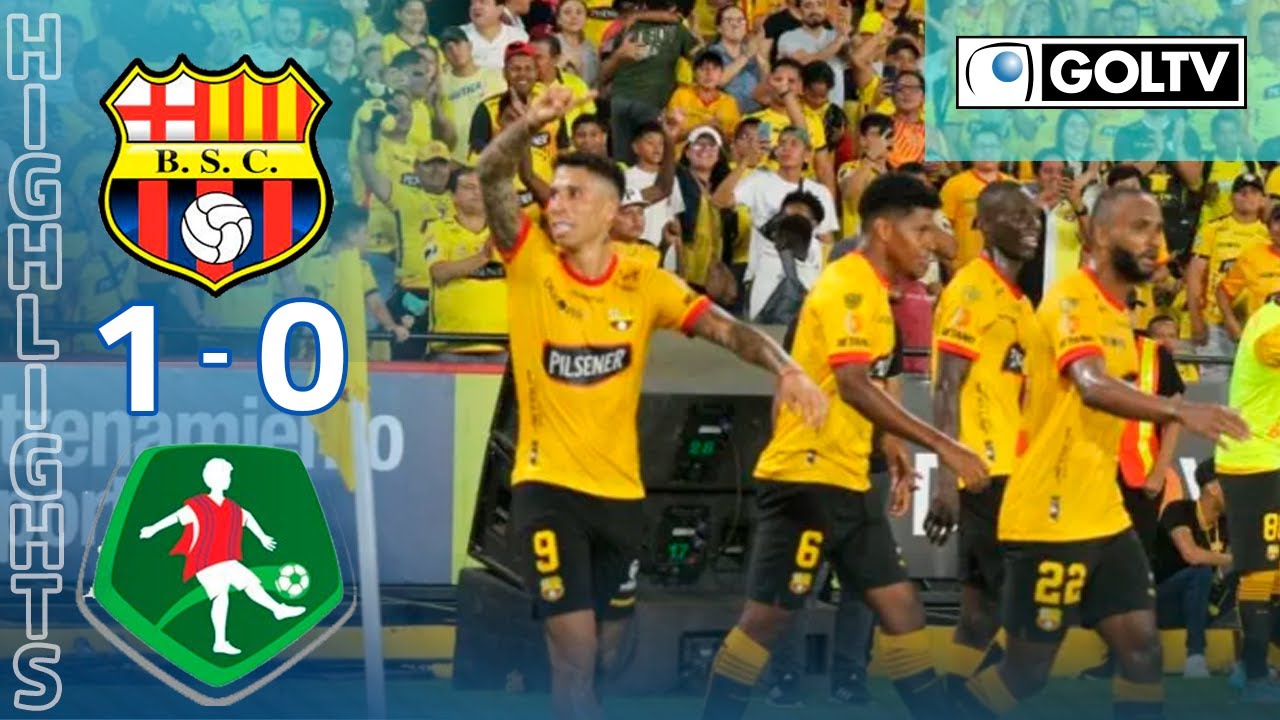 Resumen | Barcelona 1 - Mushuc Runa 0 | Noche Amarilla
