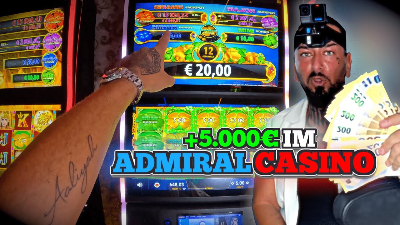 💸+5.000€ ADMIRAL CASINO in TSCHECHIEN!🤑 PART 1/2 #vlog