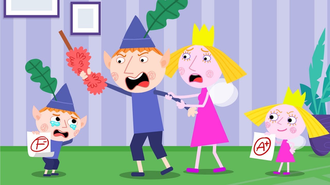 Baby Ben, Don't Be Afraid of a Bad Grade! - Ben and Holly's Little Kingdom Animation