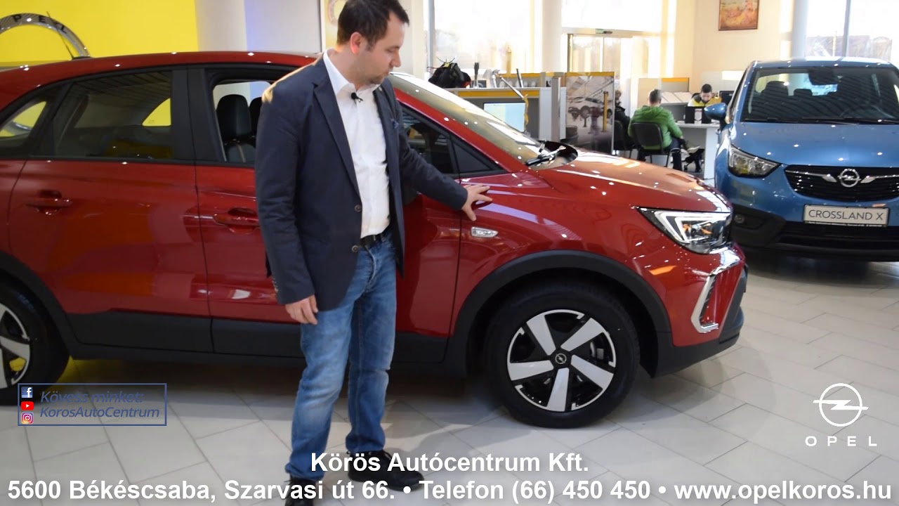 Opel Crossland 2021 - megérkezett!