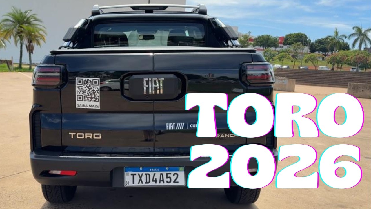 Toro 2026 surpreende! Veja o que mudou!