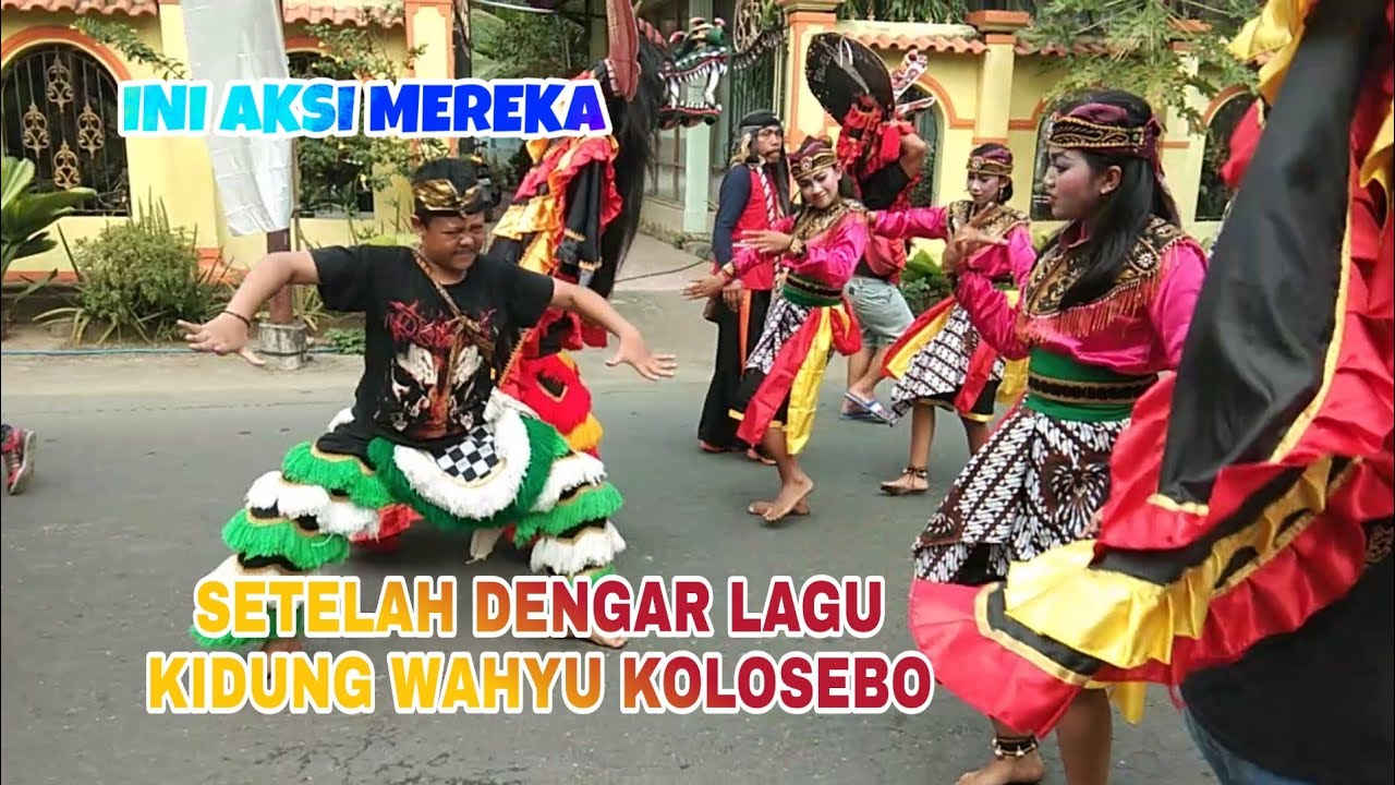 SAAT PEMBARONG DENGER KIDUNG WAHYU KOLOSEBO INILAH AKSI MEREKA