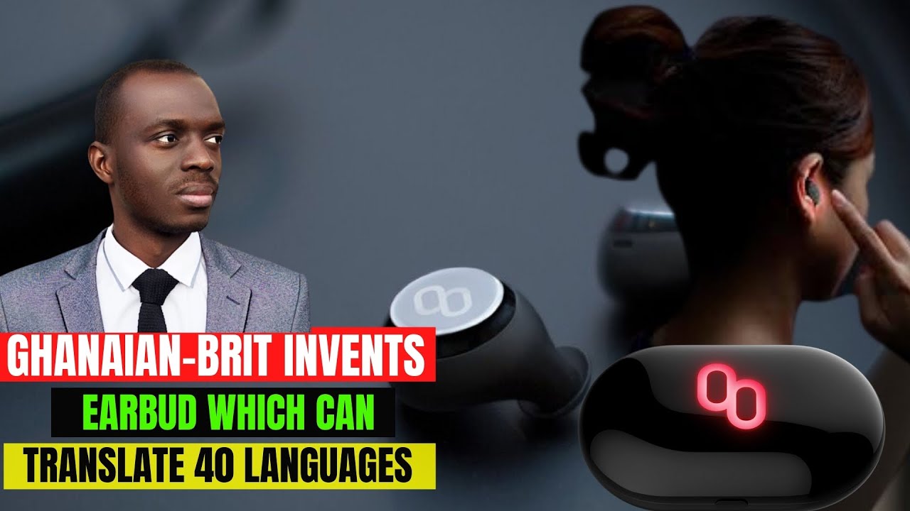 Ghanaian Brit invents wireless MyManu earbuds for translating 40 languages