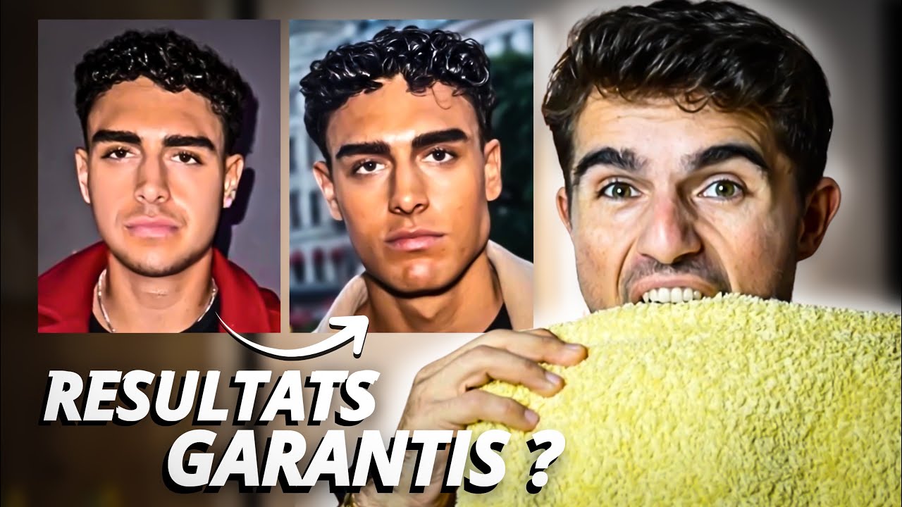 J'ai testé LA METHODE TOWEL pour avoir LA MÂCHOIRE CARRÉE !   Voici ce que j'en penses
