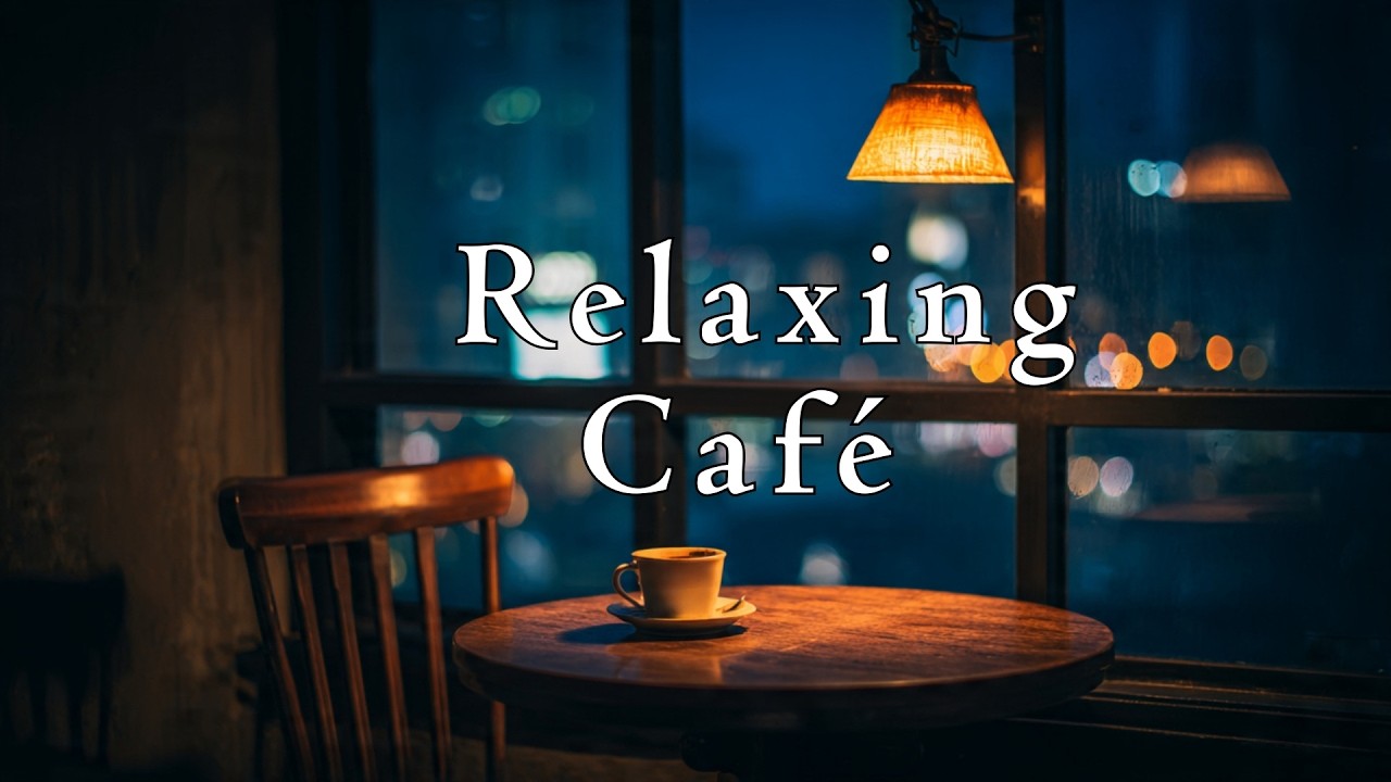 Rainy Night Café ☕🌧️ | Calm Lo-Fi Coffee Music
