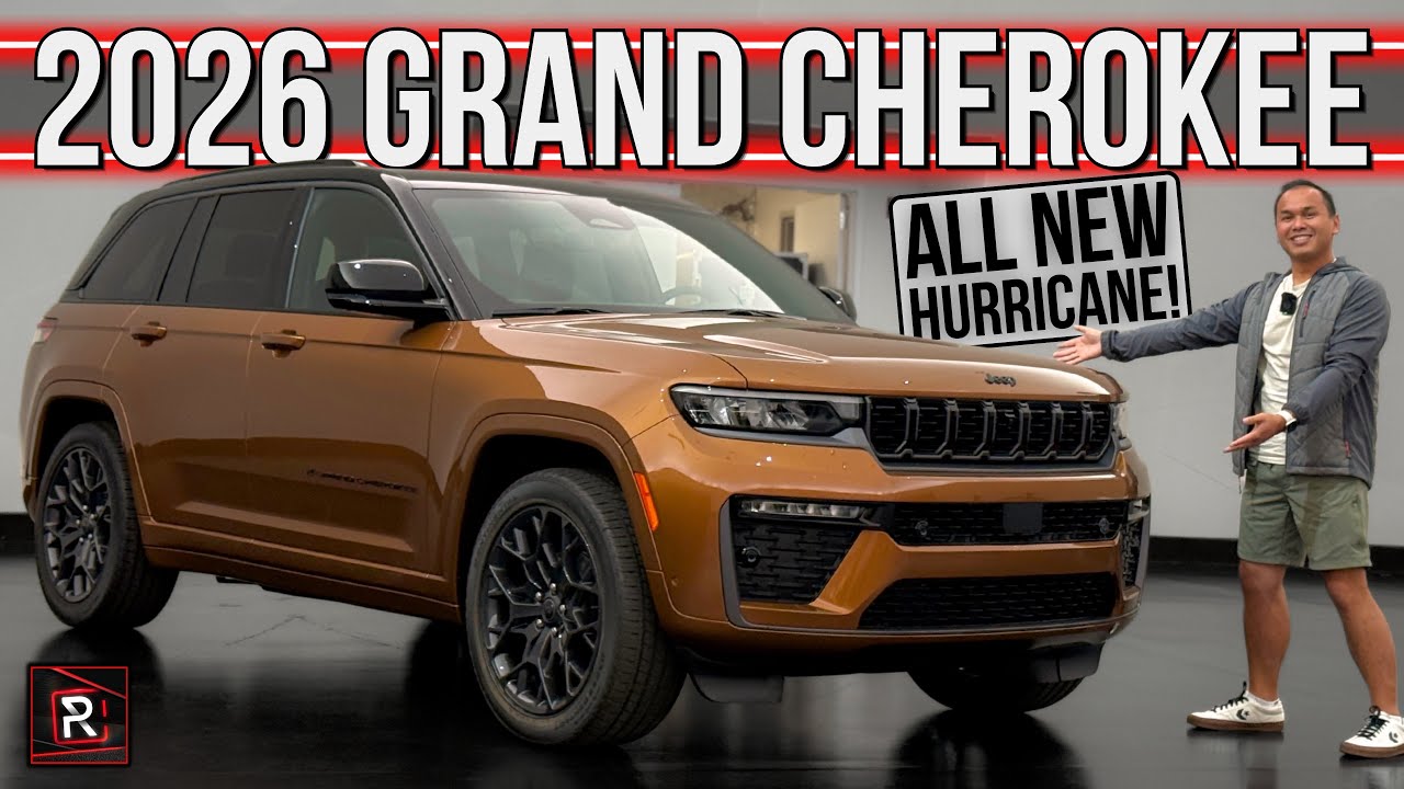 The 2026 Jeep Grand Cherokee Is An Updated Likable Midsize SUV With A New Hurricane Engine