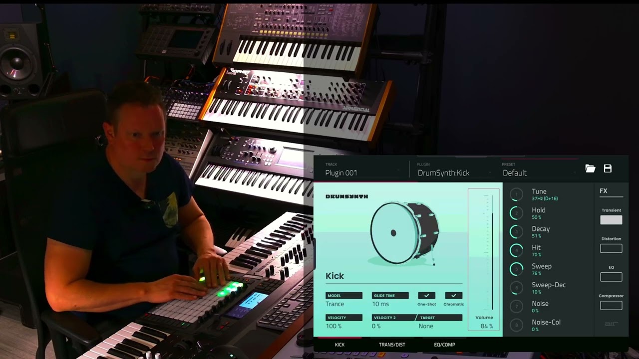 How to create a Kick and Bass on the Akai Force using the internal plugins and make them sound good